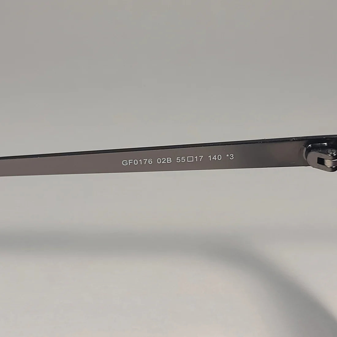 Guess Flat Top Square Sunglasses Matte Black Gunmetal Smoke Lens GF0176 02B